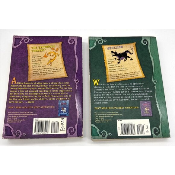 How to Train Your Dragon Lot Of 2 Books- Books 2 and 3 - Picture 3 of 5